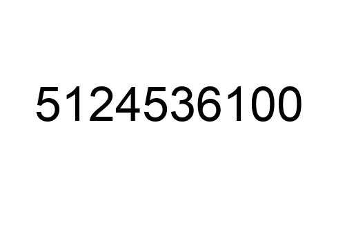 5124536100