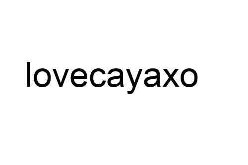 lovecayaxo