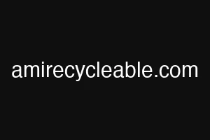 amirecycleable.com