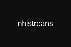 nhlstreans