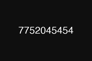 7752045454