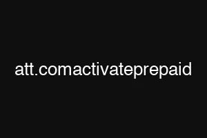 att.comactivateprepaid