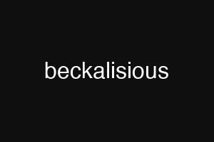 beckalisious